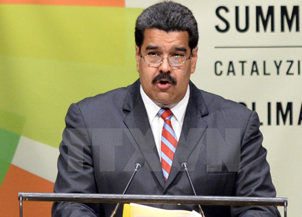 Tổng thống Venezuela Nicolas Maduro.